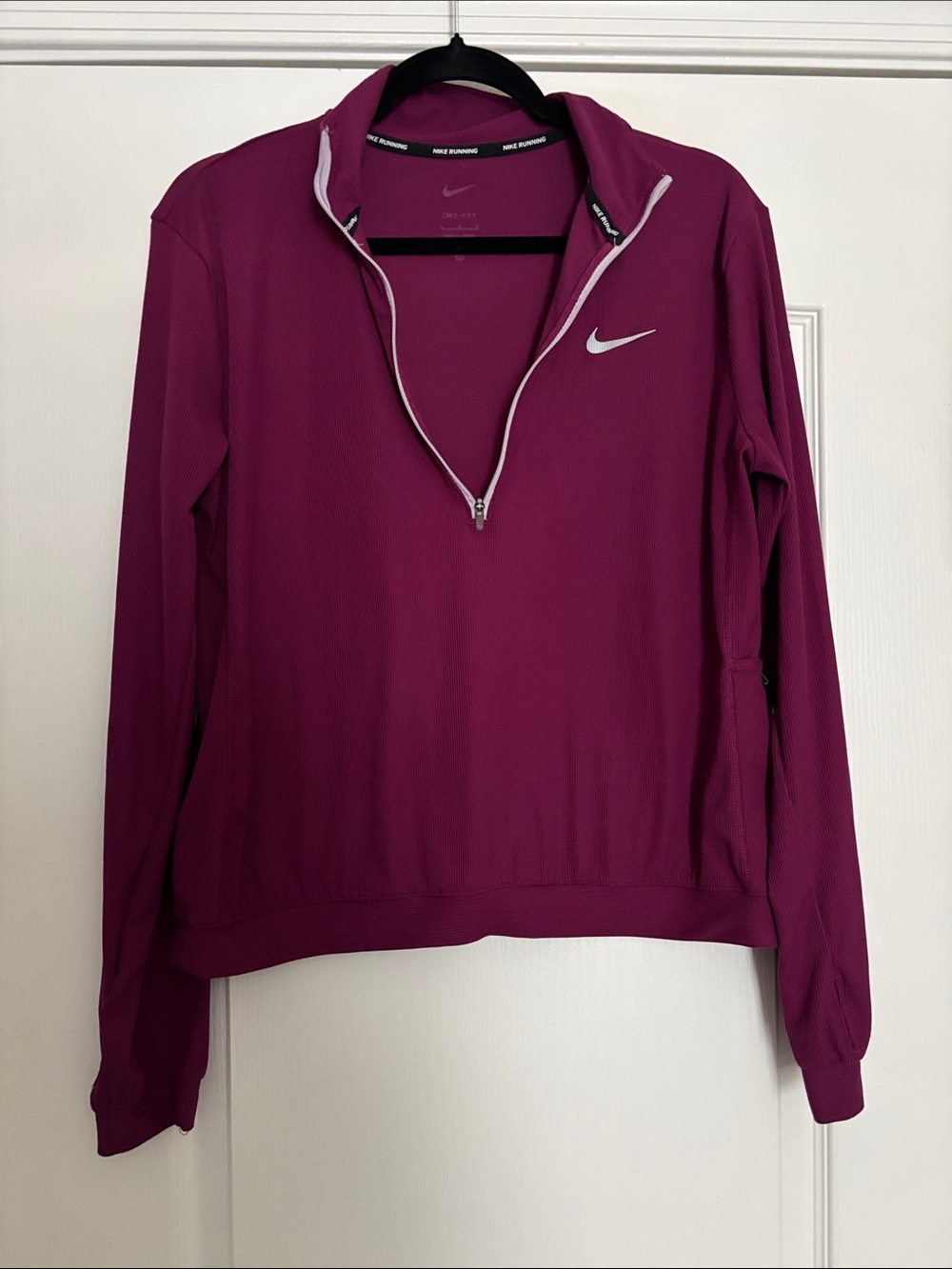 Nike Women's Quarter-Zip Pullover - Magenta
